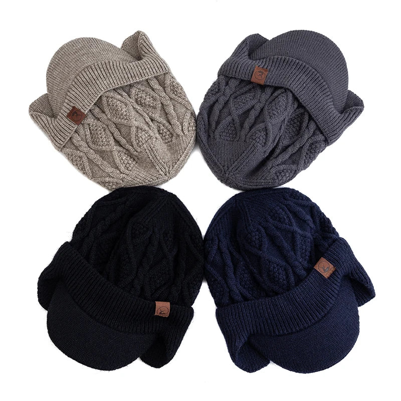 Touca Estilo Boné com Aba para Ouvido e Forro Super Macio – (Promoção de Inverno 2025)